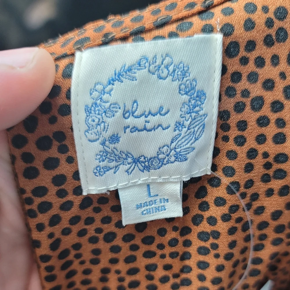 NWT - Blue Rain from Francesca's Leopard Dress - Picture 10 of 13